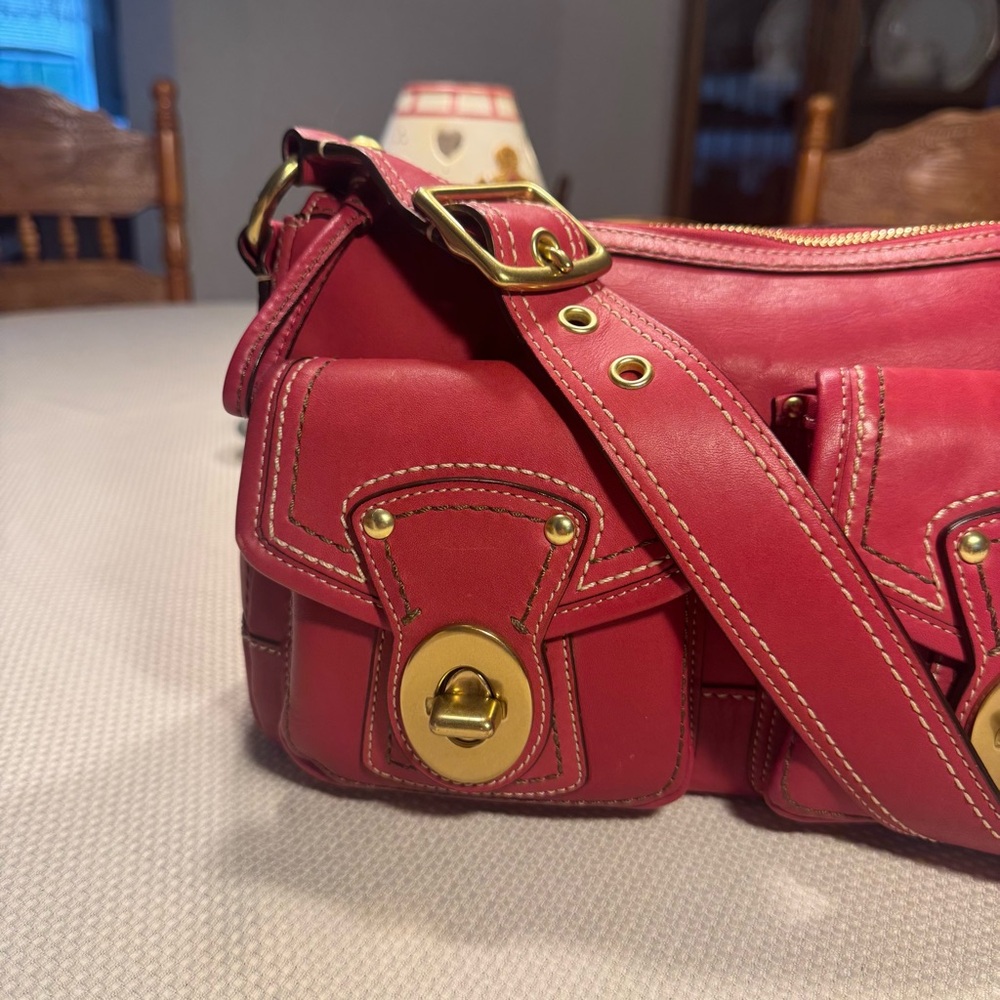 Coach Legacy Leather Shoulder Bag - Picture 2 of 9